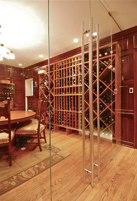 Glass Wine Cellar